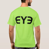 ずっと私は飲んでいます Tシャツ (裏面)