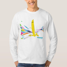 ずっと袖のTシャツのWetaのTrimaranのデザイン