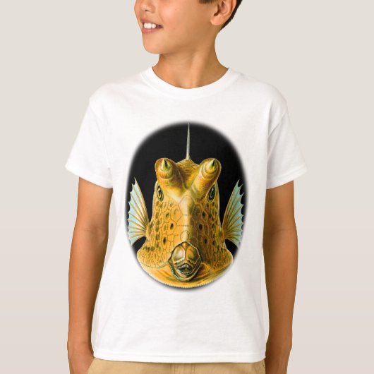 ずっと角状のCowfish Tシャツ (正面)