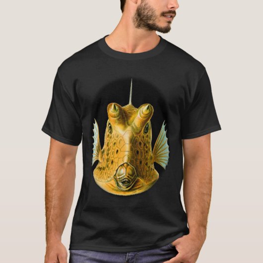 ずっと角状のCowfish Tシャツ (正面)