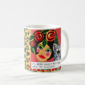 ずっとMUG-ITは美しいです今私は叫ばなければなりません コーヒーマグカップ (正面右)