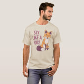 ずるいぞキツネ! Tシャツ (正面フル)