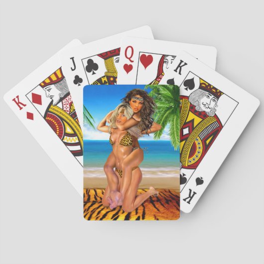 ずるいジャングルのレスリング選手 トランプ (裏面)