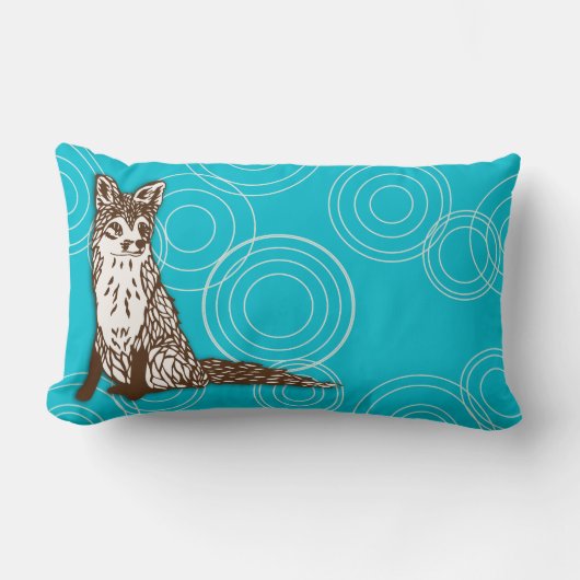 ずるい円 ランバークッション (正面)