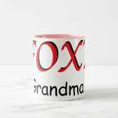 ずるい祖母のマグ ツートーンマグカップ (中央)