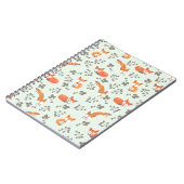 ずるい花パターン ノートブック (左側)