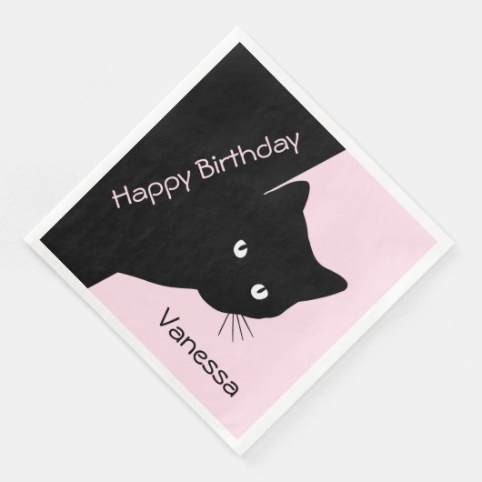 ずるそうな黒猫ピンク (コーナー)