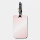 ずるそうな黒猫ピンク ラゲッジタグ (裏面縦)