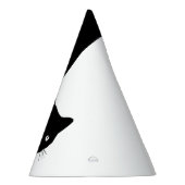 ずるそうな黒猫 パーティーハット (右)