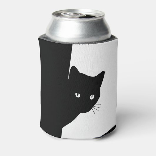 ずるそうな黒猫 缶クーラー (缶裏面)