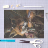 ずる賢いキツネ遊のバイオリン 薄葉紙 (クラフト)