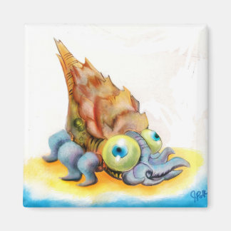 ずんぐりしたカニ マグネット