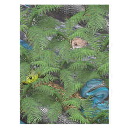 ずんぐりした卑劣なヘビ テーブルクロス