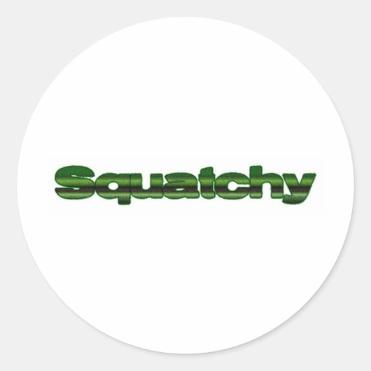 ずんぐりした ラウンドシール (正面)