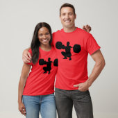 ずんぐりとしたきれいにして下さい Tシャツ (ユニセックス)