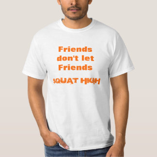 ずんぐりとした最高、Friendsdon'tのletFriends Tシャツ