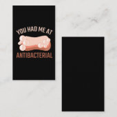 せっけんメーカー、清潔なフリーク石鹸作り抗菌 名刺 (正面/裏面)