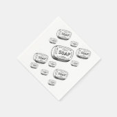 せっけん紙ナプキン スタンダードカクテルナプキン (角)