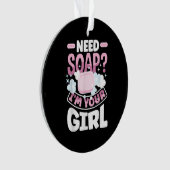 せっけん製造おもしろい機 オーナメント (正面)