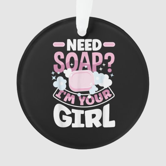 せっけん製造おもしろい機 オーナメント (正面)