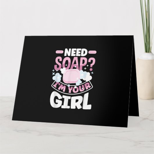 せっけん製造おもしろい機 カード (正面)