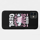 せっけん製造おもしろい機 Case-Mate iPhoneケース (裏面(横))