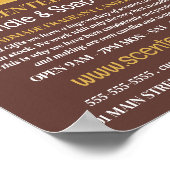 せっけん製造、キャンドル&せっけん広告メーカー ポスター (角)