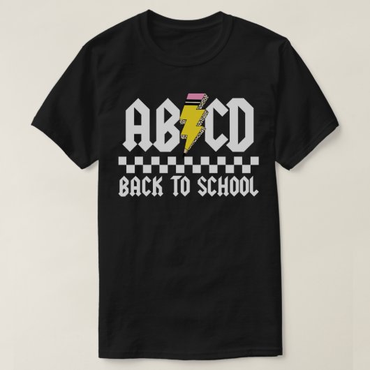 せってい新学期ロックンロール Tシャツ (デザイン正面)