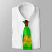 せん妄カッコいいカラフルモダン抽象芸術アートタイ ネクタイ (タイ)