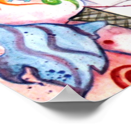 せん妄 ポスター (角)