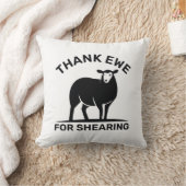 せん感謝してい断用Ewe クッション (ブランケット)