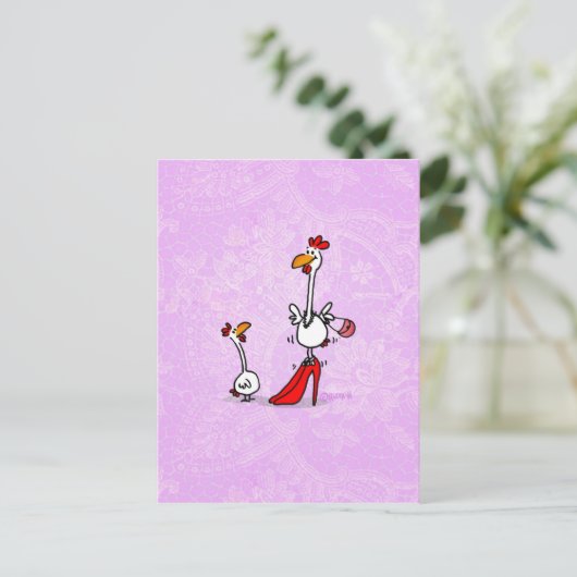 ぜいたくな ポストカード (スタンド正面)