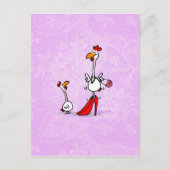 ぜいたくな ポストカード (正面)