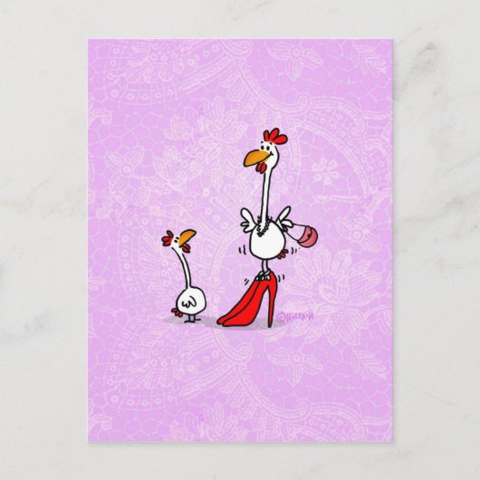 ぜいたくな ポストカード (正面)