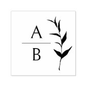 ぜいたくエレガント植物学結婚院 セルフインキングスタンプ (デザイン)