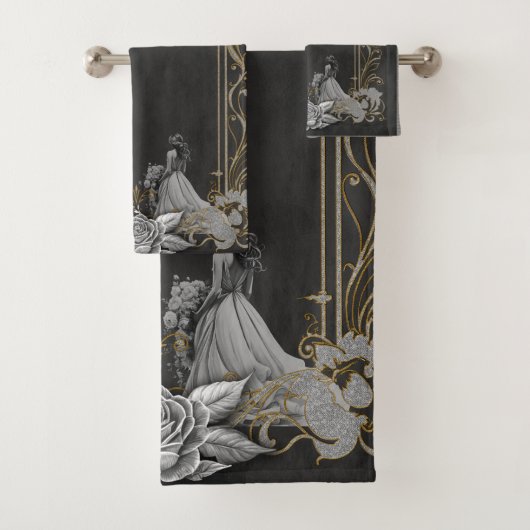 ぜいたく品はロマンスに見合う。 バスタオルセット (インサイチュ)