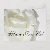 ぜひご一緒ください！招待状はがき インビテーションポストカード (正面)