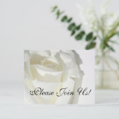 ぜひご一緒ください！招待状はがき インビテーションポストカード (スタンド正面)