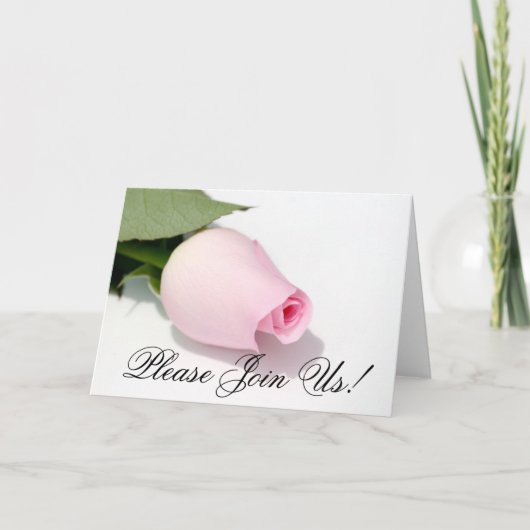 ぜひご一緒ください！ 招待状 (正面)