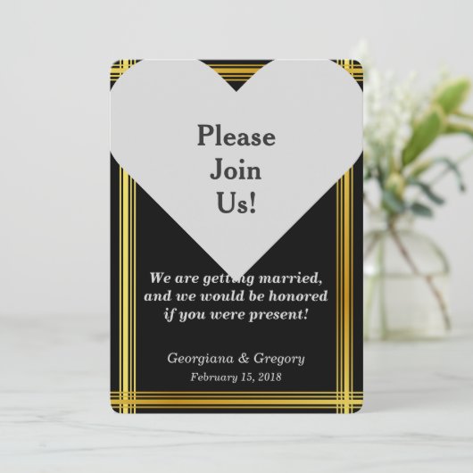 ぜひご参加ください！ 招待状 (スタンド正面)