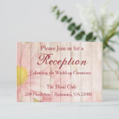 ぜひ私たちと一緒にレセプションに参加してください 招待状 (スタンド正面)