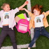 ぜんそく認識度フローラ花肺アレルギー Tシャツ