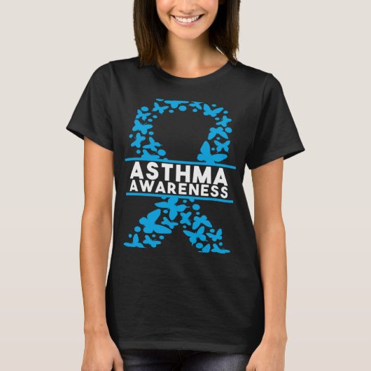 ぜんそく認識度 Tシャツ (正面)