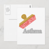 ぜんそく ポストカード (正面/裏面)