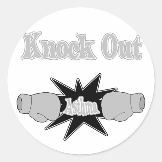 ぜんそく ラウンドシール (正面)