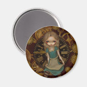 「ぜんまいアリス」マグネット マグネット (正面/裏面)