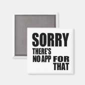 そういうアプリはない マグネット (正面/裏面)