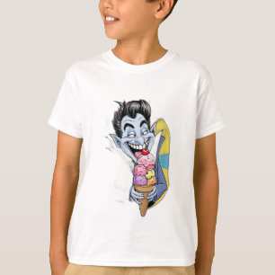 そうおもしろいは怖くない吸血鬼のアイス食べクリーム。 Tシャツ