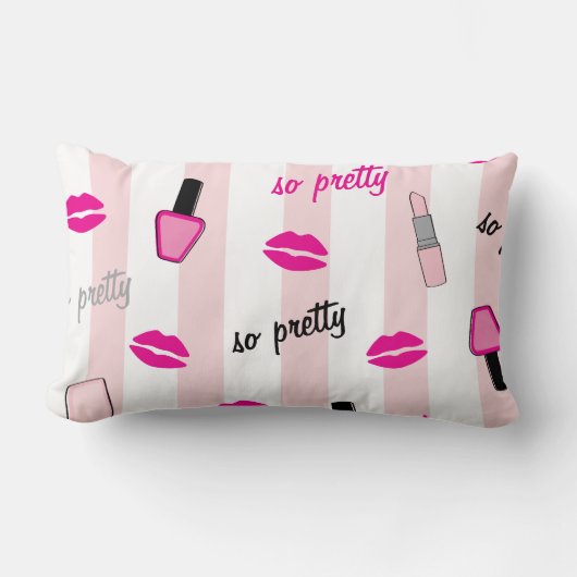 そうかわいらしい ランバークッション (正面)