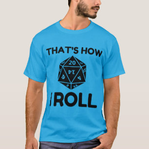 そうして私は転が20面のサイコロ Tシャツ